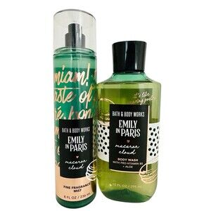 Bath & Body Works MACARON CLOUD Emily In Paris Fine Fragrance Mist & Shower Gel